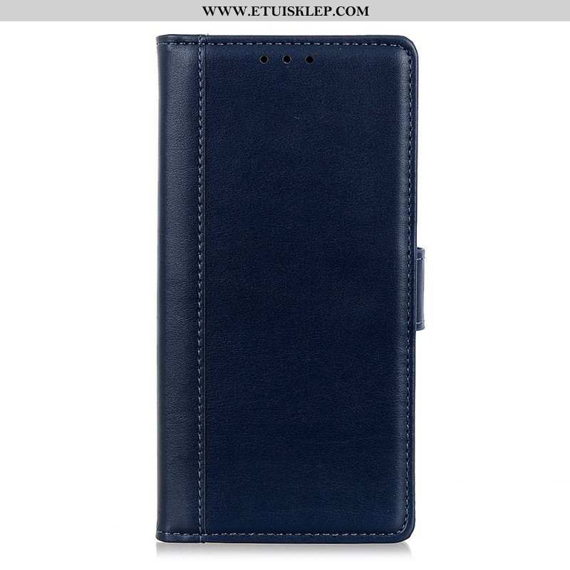 Etui Folio do Poco F4 Efekt Skóry